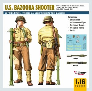 Mirage 160001 - 1:16 U.S. Bazooka Shooter