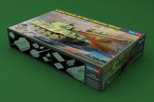 Go to product Hobby Boss 84559 - 1:35 Pz.Kpfw.VI Sd.Kfz.182 Tiger II Henschel 105mm