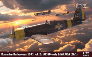 IBG 72565 - 1:72 Romanian Barbarossa 1941 vol.2 IAR.80 early and IAR.80A