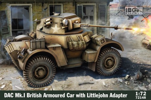 Go to product IBG 72148 - 1:72 DAC Mk.I British Armoured Car with Littlejohn adapter