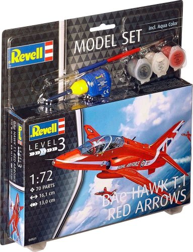 Go to product Revell 64921 - 1:72 BAe Hawk T1 Red Arrows model with paints
