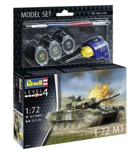 Revell 63357 - 1:72 T-72 M1 model with paints