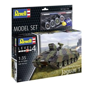 Revell 63353 - 1:35 Raketenjagdpanzer Jaguar 1 model with paints