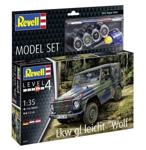 Revell 63277 - 1:35 Lkw Gl Leicht Wolf model with paints