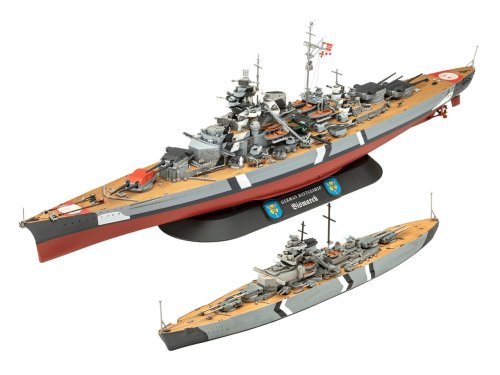 Go to product Revell 05637 - 1:700 / 1:1200 Bismarck models with paints