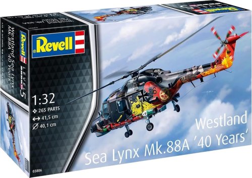 Go to product Revell 03806 - 1:32 Westland Sea Lynx Mk.88A 40 Years