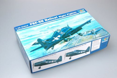 Go to product Trumpeter 02259 - 1:32 Grumman F6F-5N Hellcat Night Fighter