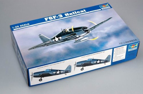 Go to product Trumpeter 02256 - 1:32 Grumman F6F-3 Hellcat