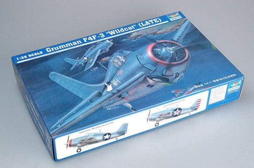 Go to product Trumpeter 02225 - 1:32 Grumman F4F-3 Wildcat late