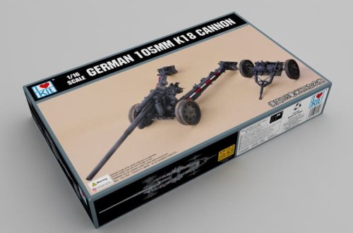 Go to product I Love Kit 61601 - 1:16 German 105mm K18 Cannon