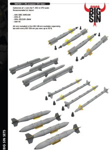 Eduard SIN67225 - 1:72 F-35C armament
