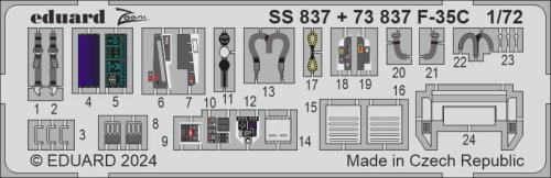 Go to product Eduard SS837 - 1:72 F-35C