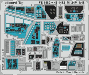 Eduard FE1482 - 1:48 Mi-24P