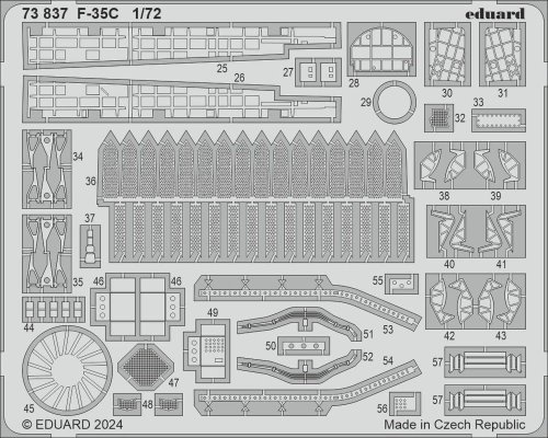 Go to product Eduard 73837 - 1:72 F-35C