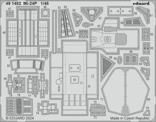 Go to product Eduard 491482 - 1:48 Mi-24P