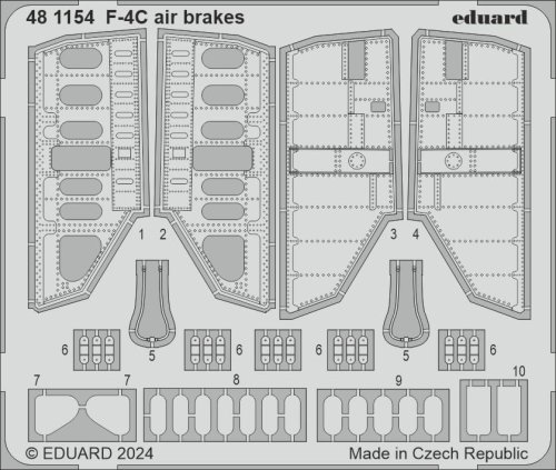 Go to product Eduard 481154 - 1:48 F-4C air brakes