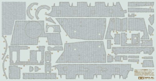 Go to product TAMIYA 12673 - 1:35 Brummbar - Zimmerit Coating Sheet