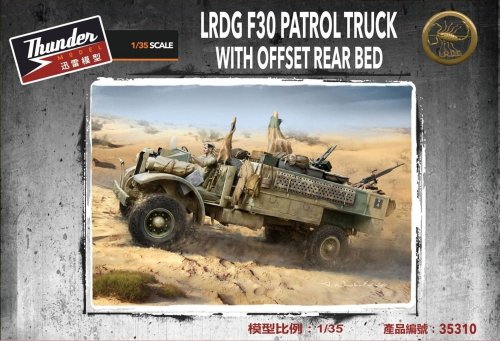 Go to product Thunder Model 35310 - 1:35 LRDG F30 Patrol Truck with Offset Rear Bed
