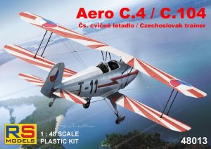 Rs Models 48013 - 1:48 Aero C.4 / C.104 Czechoslovak Trainer