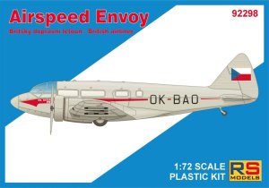 Rs Models 92298 - 1:72 Airspeed Envoy British Airliner