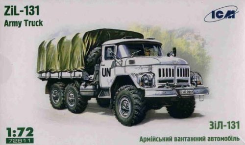 Go to product ICM 72811 - 1:72 ZiL-131, Army Truck
