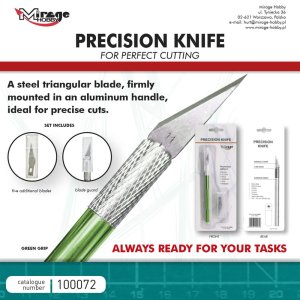 Mirage 100072 - Green modeling scalpel with blade set