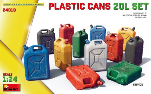 Go to product Miniart 24013 - 1:24 Plastic Cans 20 L Set