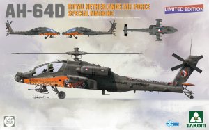 Takom 2609 - 1:35 AH-64D Royal Netherlands Air Force Special Marking Limited Edition