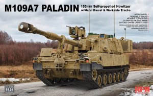 Rye Field Model 5129 - 1:35 M109A7 Paladin Self-Propelled Howitzer