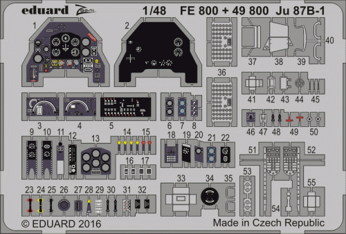 Go to product Eduard FE800 - 1:48 Ju 87B-1