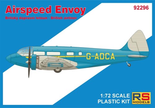Go to product Rs Models 92296 - 1:72 Airspeed Envoy British Airliner