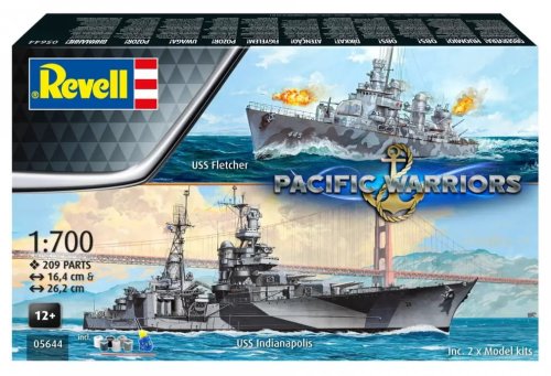 Go to product Revell 05644 - 1:700 Pacific Warriors model set