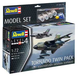 Revell 63801 - 1:72 Tornado Twin Pack 50th Anniversary Panavia Tornado model set