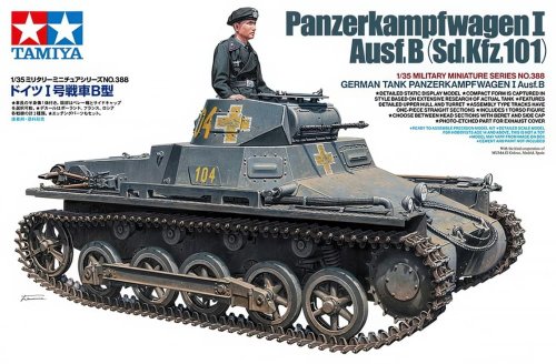 Go to product Tamiya 35388 - 1:35 Panzerkampfwagen I Ausf.B Sd.Kfz.101