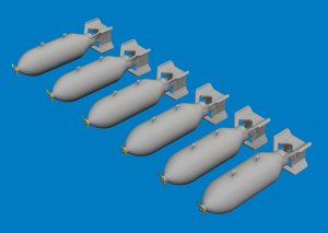 Eduard 672394 - 1:72 US 500lb bombs Print 3D