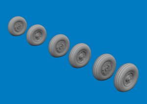 Eduard 672393 - 1:72 Chinook HC.1 wheels