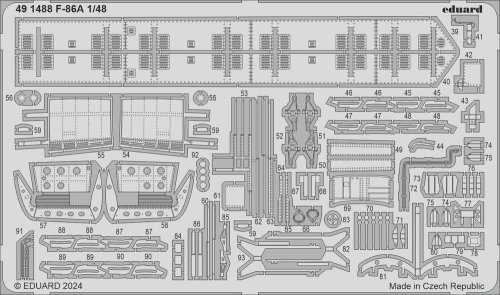 Go to product Eduard 491488 - 1:48 F-86A