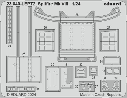 Go to product Eduard 23040 - 1:24 Spitfire Mk.VIII