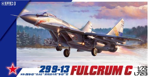 Go to product Great Wall Hobby L7213 - 1:72 MiG 29 9-13 Fulcrum C