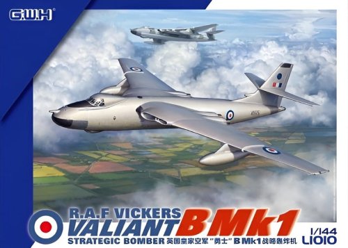 Go to product Great Wall Hobby 1010 - 1:144 R.A.F Vickers Valiant B Mk1 Strategic Bomber