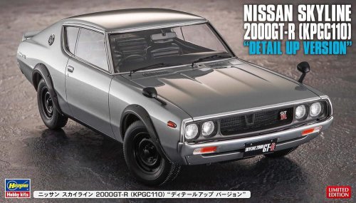 Go to product Hasegawa SP606 52406 - 1:24 Nissan Skyline 2000GT-R KPGC110 Detail Up Version
