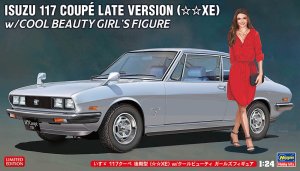 Hasegawa SP604 52404 - 1:24 Isuzu 117 Coupe Late Version XE w/Cool Beauty Girl's Figure