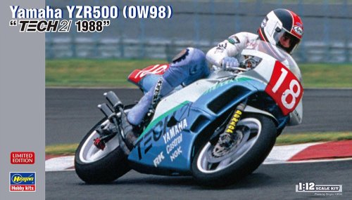 Go to product Hasegawa 21762 - 1:12 Yamaha YZR500 0W98 TECH21 1988