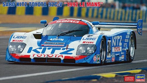 Go to product Hasegawa 20706 - 1:24 Sard Kitz Toyota 92C-V 1992 Le Mans