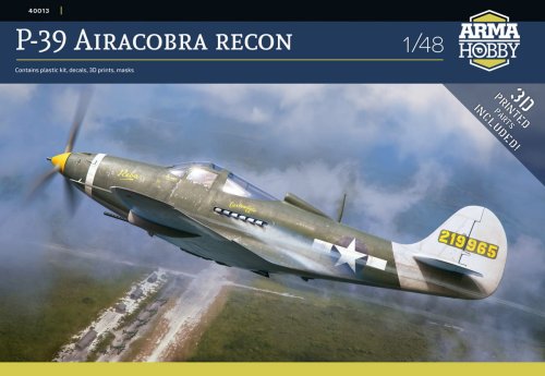 Go to product Arma Hobby 48013 - 1:48 P-39 Airacobra Recon