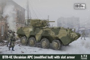 IBG 72152 - 1:72 BTR-4E Ukrainian APC Modified Hull with Slat Armor