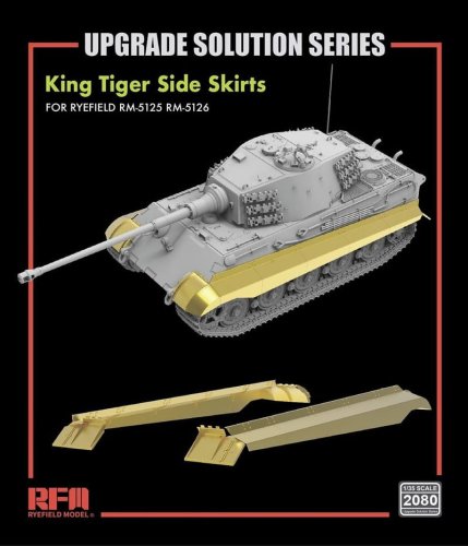 Go to product Rye Field Model 2080 - 1:35 King Tiger Side Skirts - Upgrade Solution