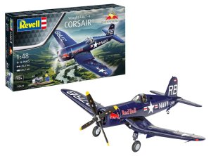Revell 05641 - 1:48 Vought F4U-4 Corsair Flying Bulls model z farbami