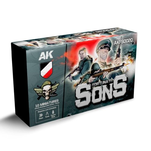 Go to product AK Interactive FS0020 - 30 mm Fortunate Sons - Panzergrenadier Division