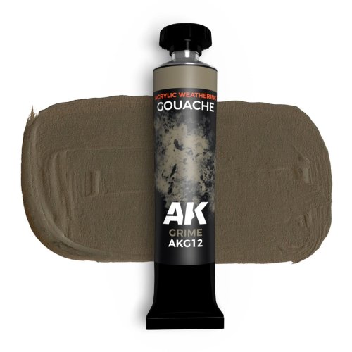 Go to product AK Interactive G12 - Grime gouache paint 20 ml